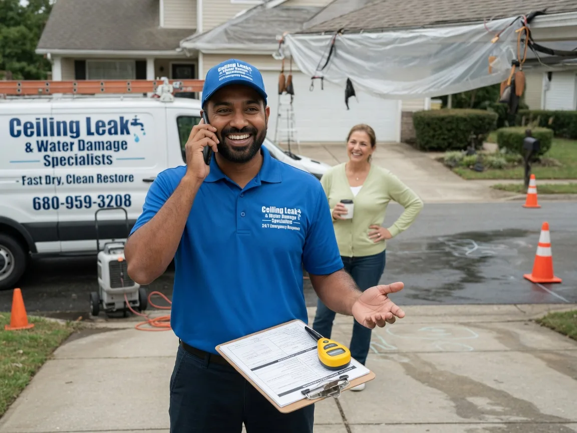 Ceiling Leak Cleanup Glencross, SD FAQs
